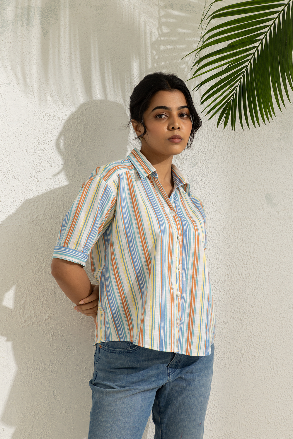Multicoloured Striped Shirt